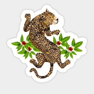 Jaguar Animal Tropical Cat Sticker